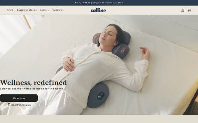 Callixe storefront