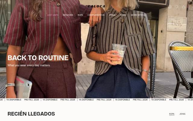 CALOCA storefront