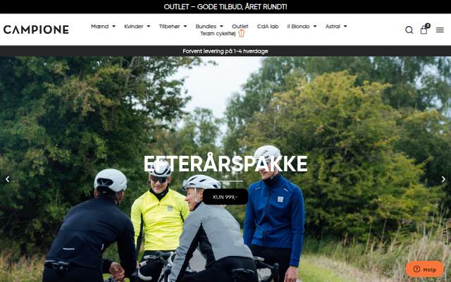 Campione Cycling storefront
