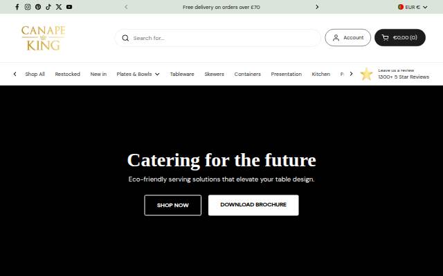 Canape King storefront