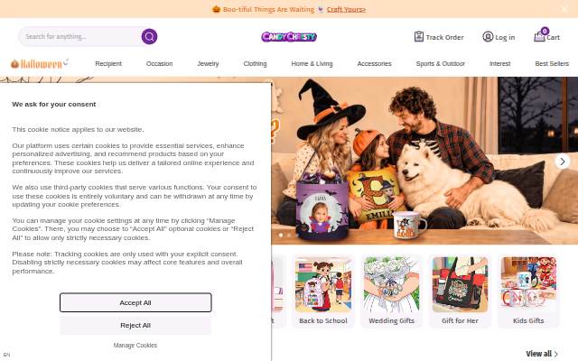 Candychristy: Personalized Gifts Shop For Every Occasion storefront
