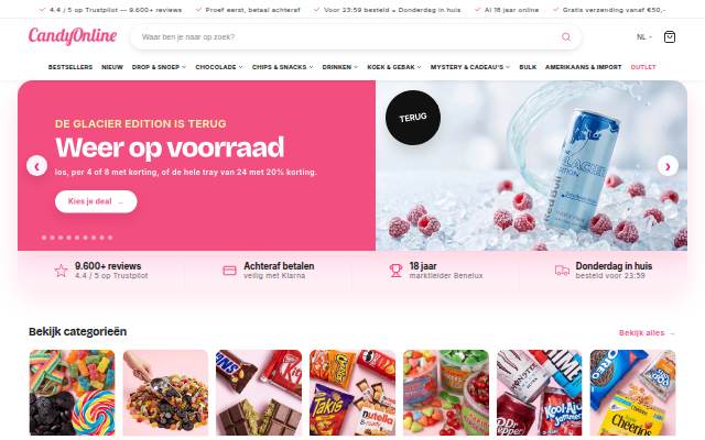Montra da Candy Online