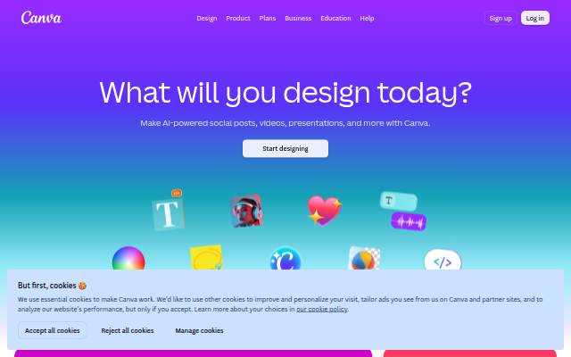 Canva storefront