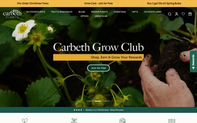 Startseite von Carbeth Plants