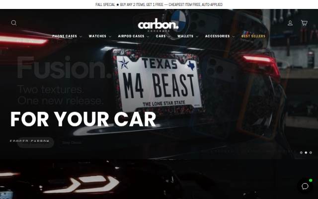 Carbon Conceptz storefront