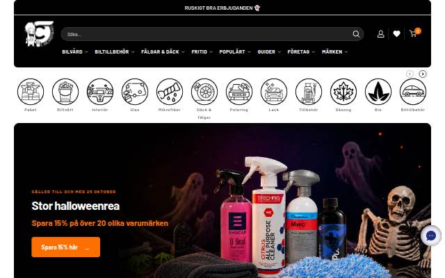 Startseite von CarCare Freaks - Bilpleje &amp; Tilbehør til Entusiaster og Professionelle.