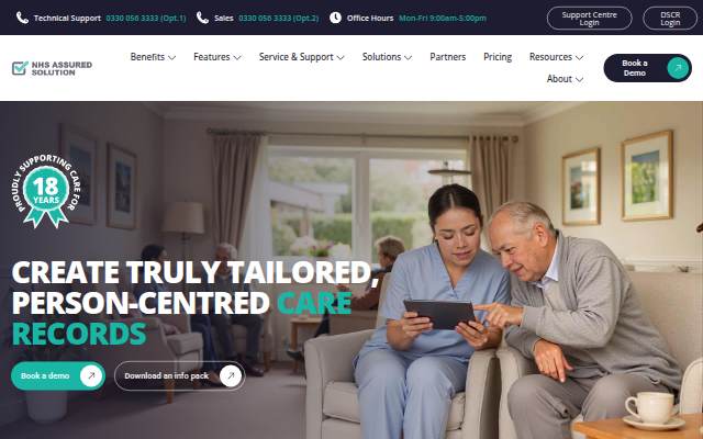 Vitrine de CareDocs