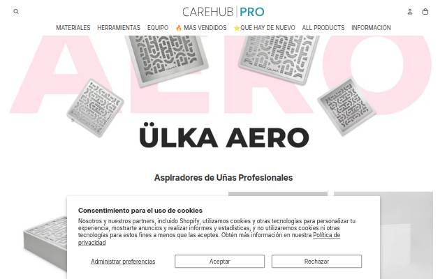CAREHUB PRO storefront