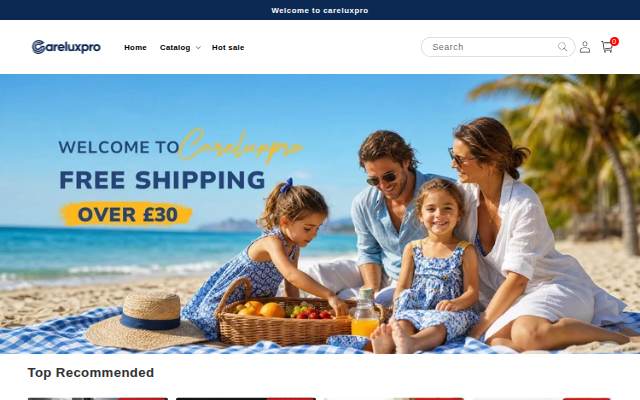 careluxpro storefront