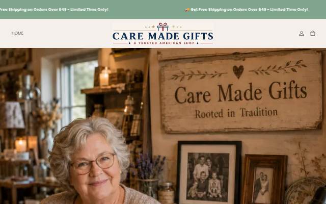 Care Made Gifts storefront