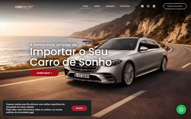 Startseite von CarImport