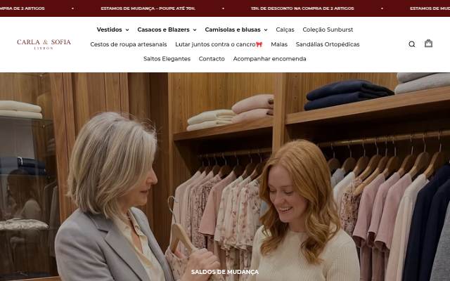 Carla &amp; Sofia storefront