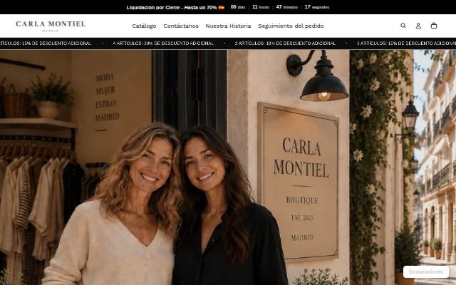 Carla Montiel storefront
