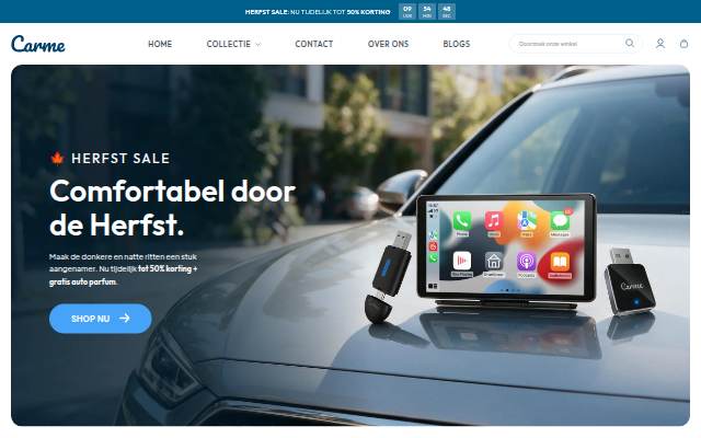 CarMe storefront