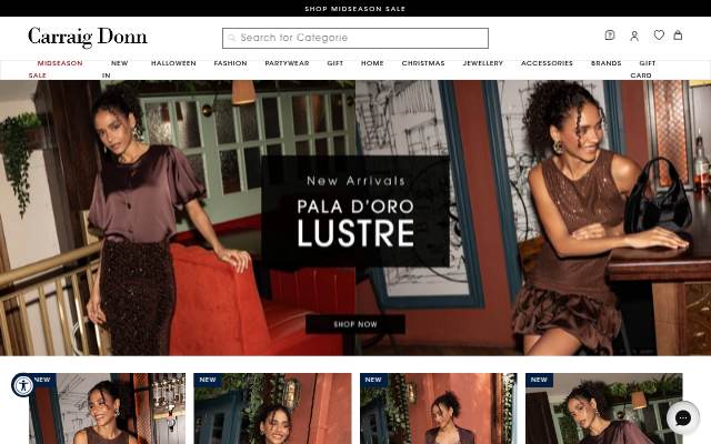 Startseite von Carraig Donn