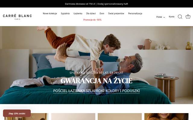 Startseite von Carré Blanc Polska