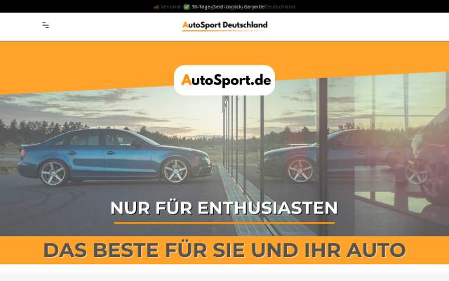 Montra da AutoSport Deutschland
