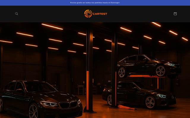 CarTest storefront