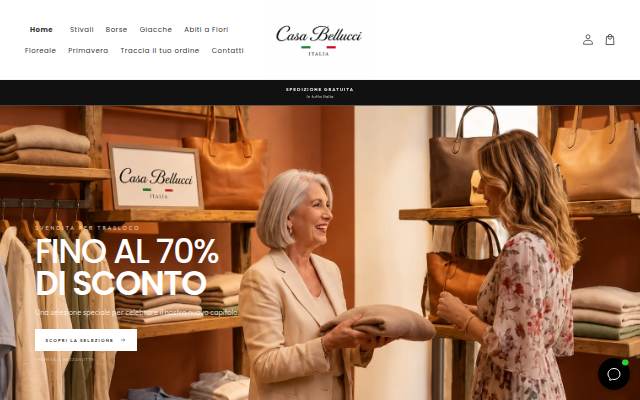 Casa Bellucci storefront