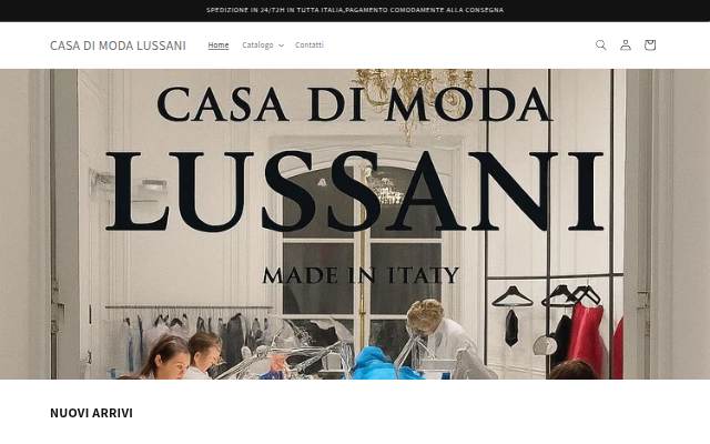 CASA DI MODA LUSSANI storefront