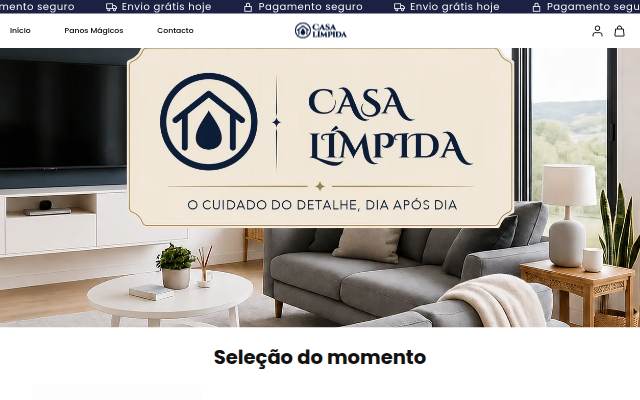 Escaparate de Casa Límpida