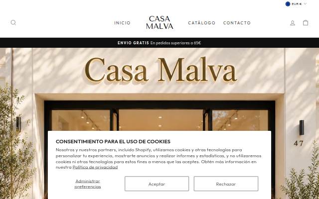 CASA MALVA storefront