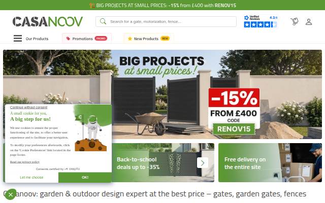 Casanoov storefront