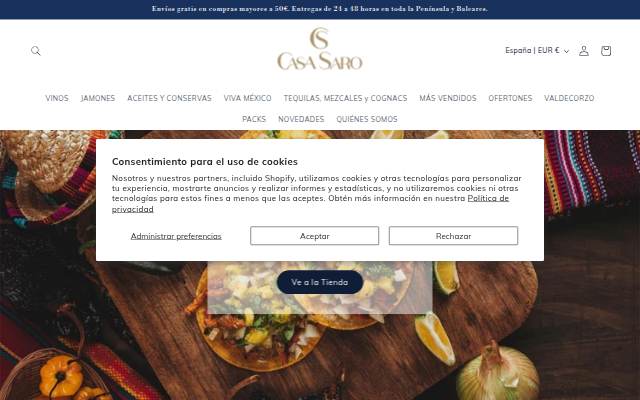 Casa Saro storefront