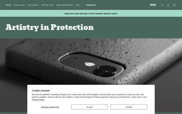 Caseviro storefront