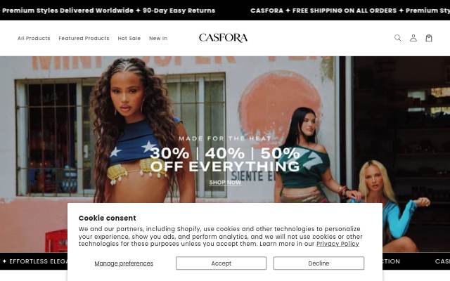 casfora storefront