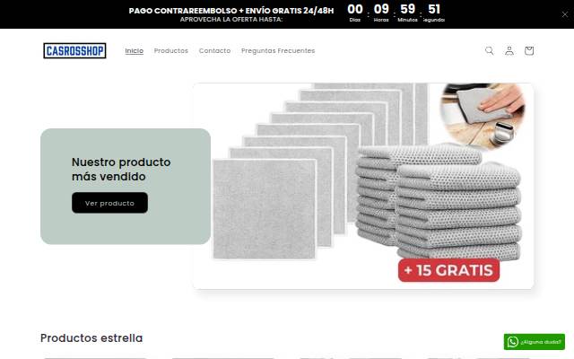 Casrosshop storefront