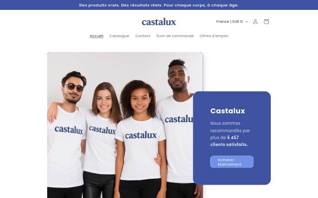 Castalux storefront