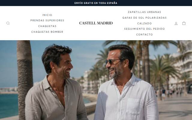 Castell Madrid storefront