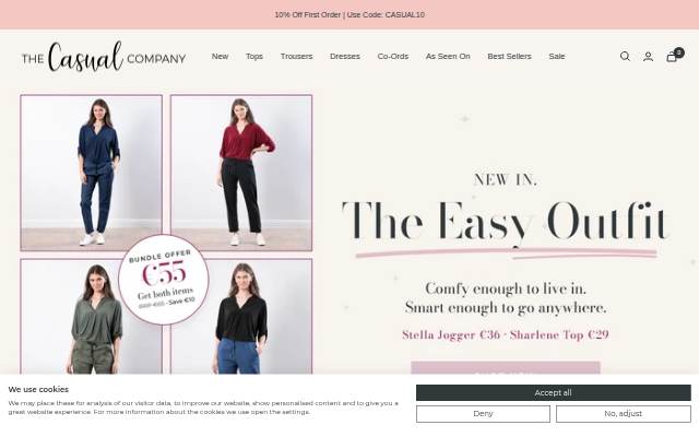 The Casual Company storefront