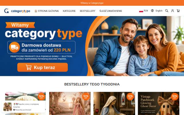 Categorytype storefront