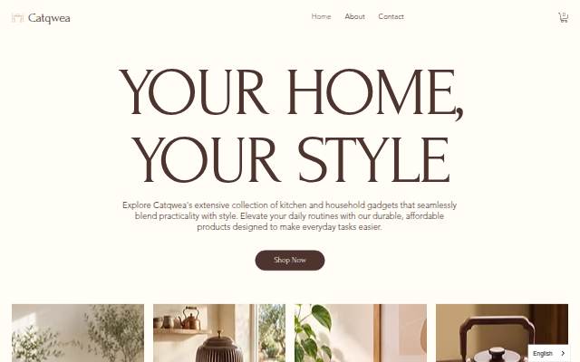 My Site 1 storefront