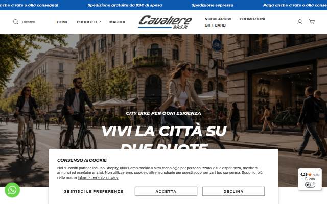Montra da Cavaliere Bici