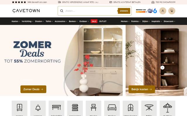 CaveTown storefront
