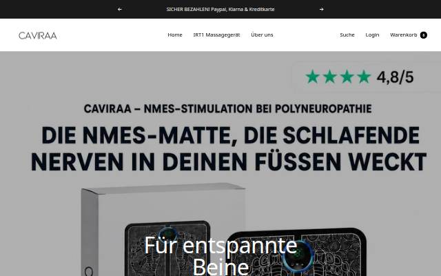 Caviraa storefront