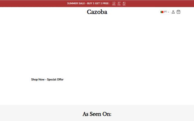 Cazoba storefront