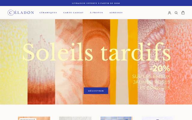 Céladon Paris storefront
