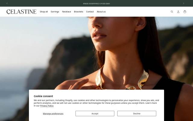 Celastine storefront