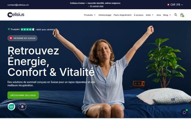 Cellsius | L’Orthopédie au service de votre bien-être storefront