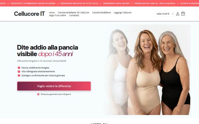 Startseite von Cellucore IT