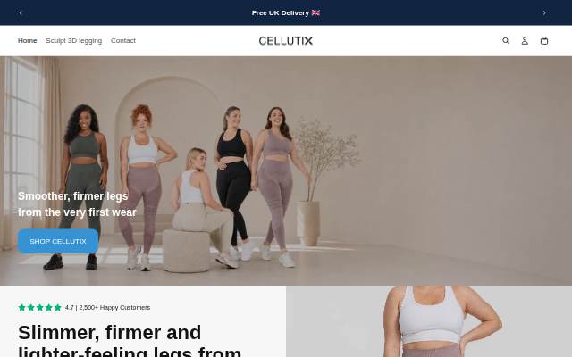 Startseite von CELLUTIX