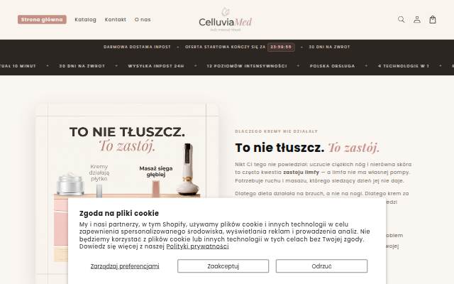 CelluviaMed.pl storefront