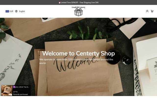 Centerty storefront