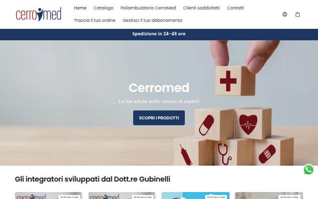 Cerromed storefront