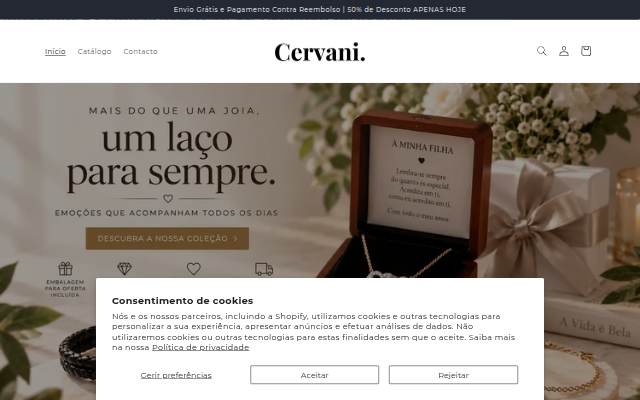 Cervani. storefront