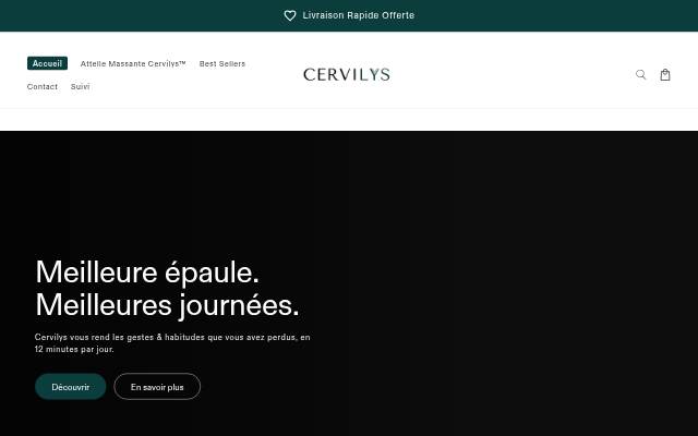 Cervilys storefront